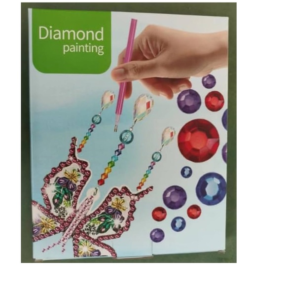 Frundoo Diamond Painting Sun Catchers 6 pc New in box - Picture 1 of 9